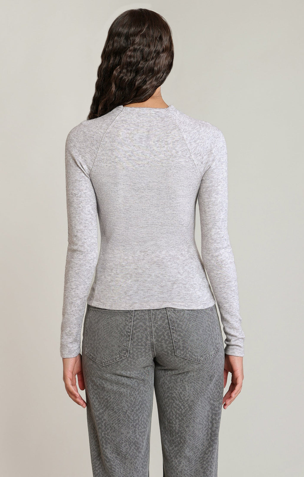 Relaxed Crewneck T-Shirt with Raglan Sleeves