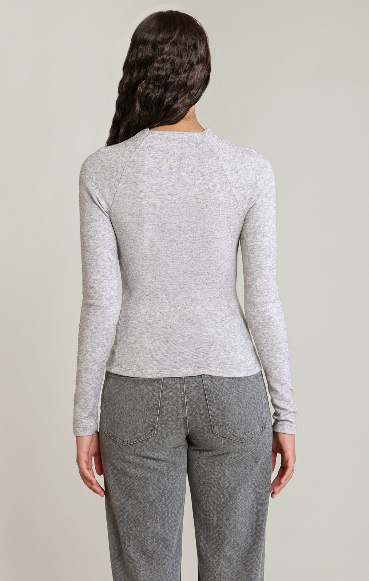 Relaxed Crewneck T-Shirt with Raglan Sleeves