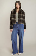 Indigo Wide-Leg Cotton-Lyocell Jeans